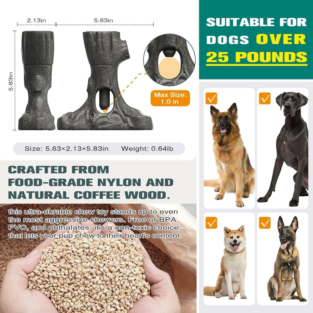 LaiQiuJunA BPA-free, non-toxic materials ensure safe, durable chewing