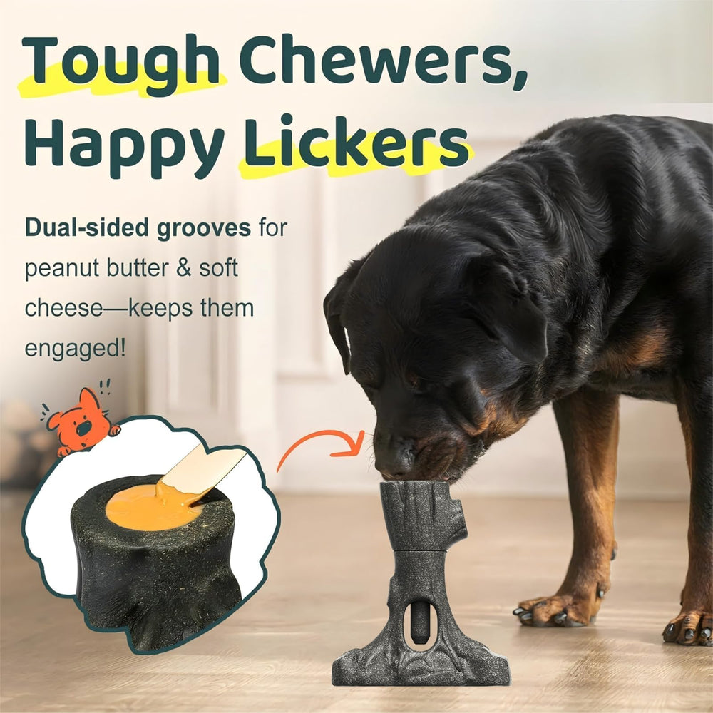 LaiQiuJunA frozen snack toy for extended, tasty chew sessions