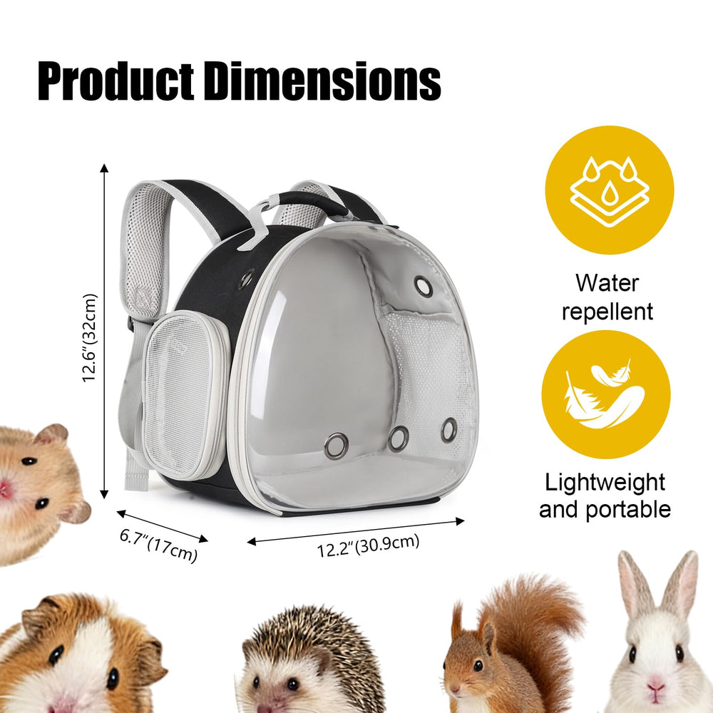 LAIRIES space capsule backpack front view shows stylish design for outings