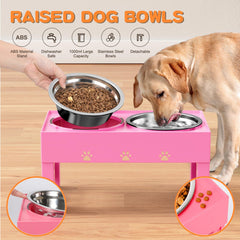 LAKIPETN anti-slip base keeps bowls steady during meals
