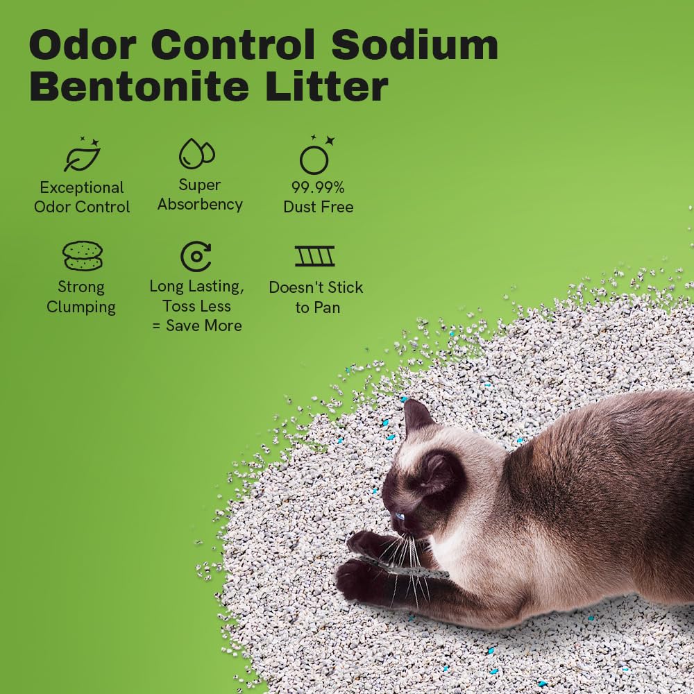 LALAHOME micro-granules odor-lock close-up demonstrates rapid odor control.