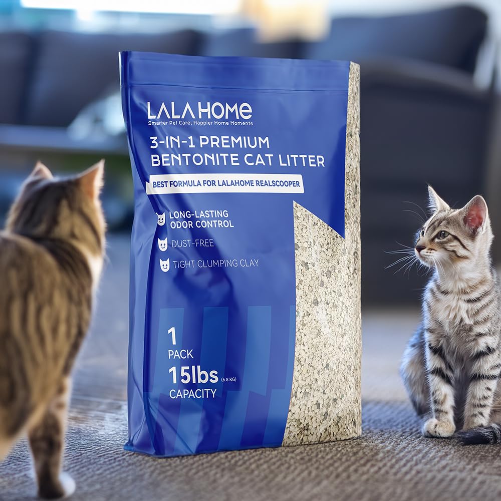 LALAHOME litter pairs with RealScooper for easier cleanup