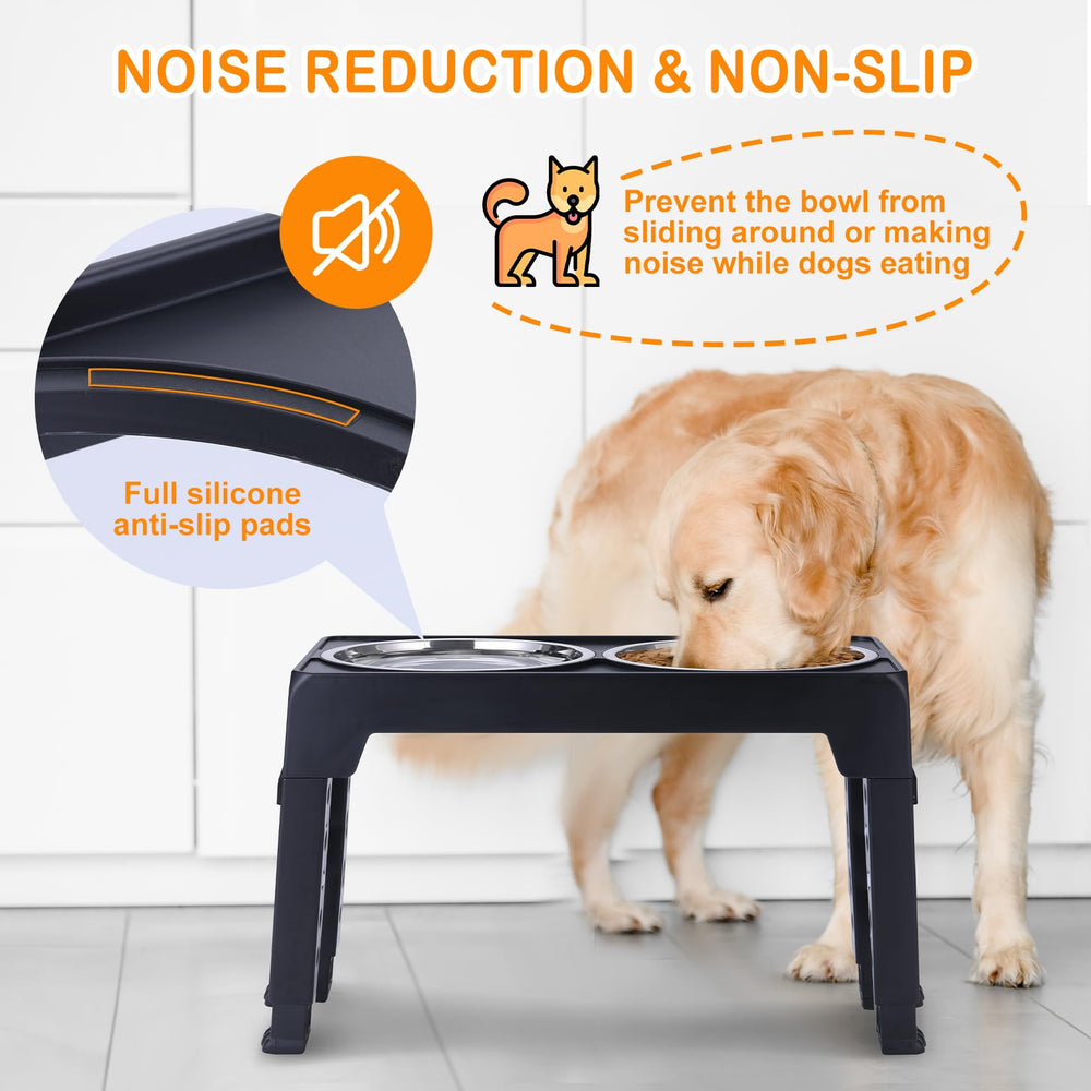 LALOBLUE anti-slip base with rubber pads for stable mealtime.