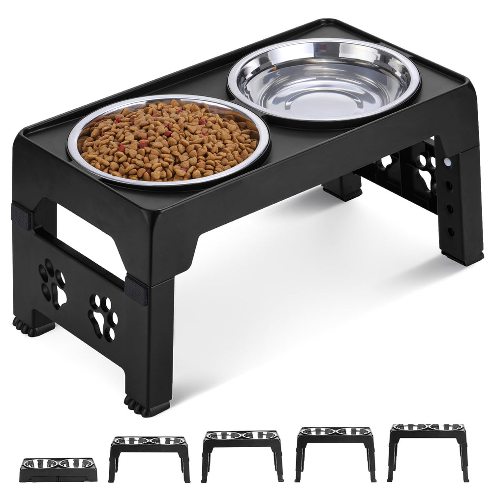 LALOBLUE detachable stainless bowls for versatile use and quick refills.