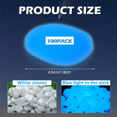 Landical glow rocks for walkways provide safe nighttime guidance.