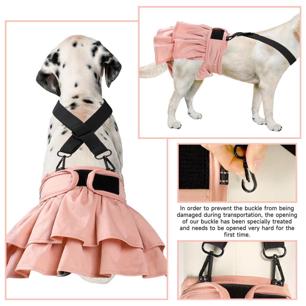 Langsprit adjustable Velcro closure lets you tailor the waist fit.