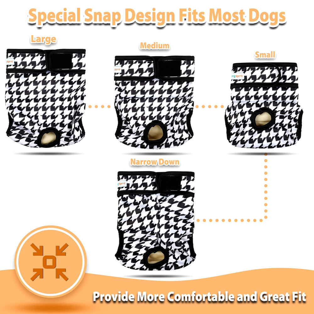 Langsprit adjustable-snaps offer a snug, customizable fit.