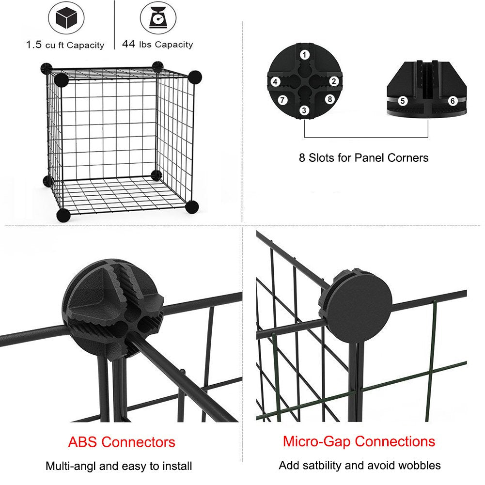 LANGXUN coated steel wire frame provides a sturdy, secure enclosure.