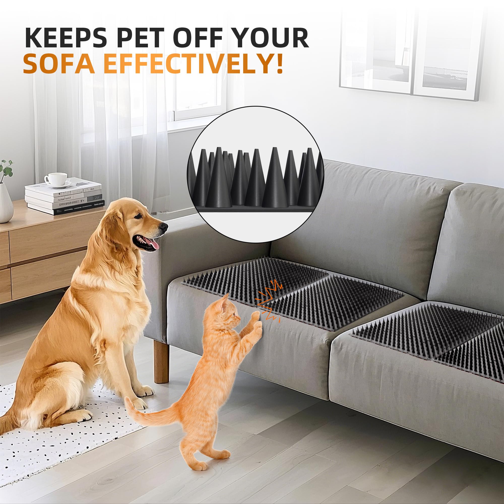 LanLfSty outdoor patio use protects garden spaces from pets.