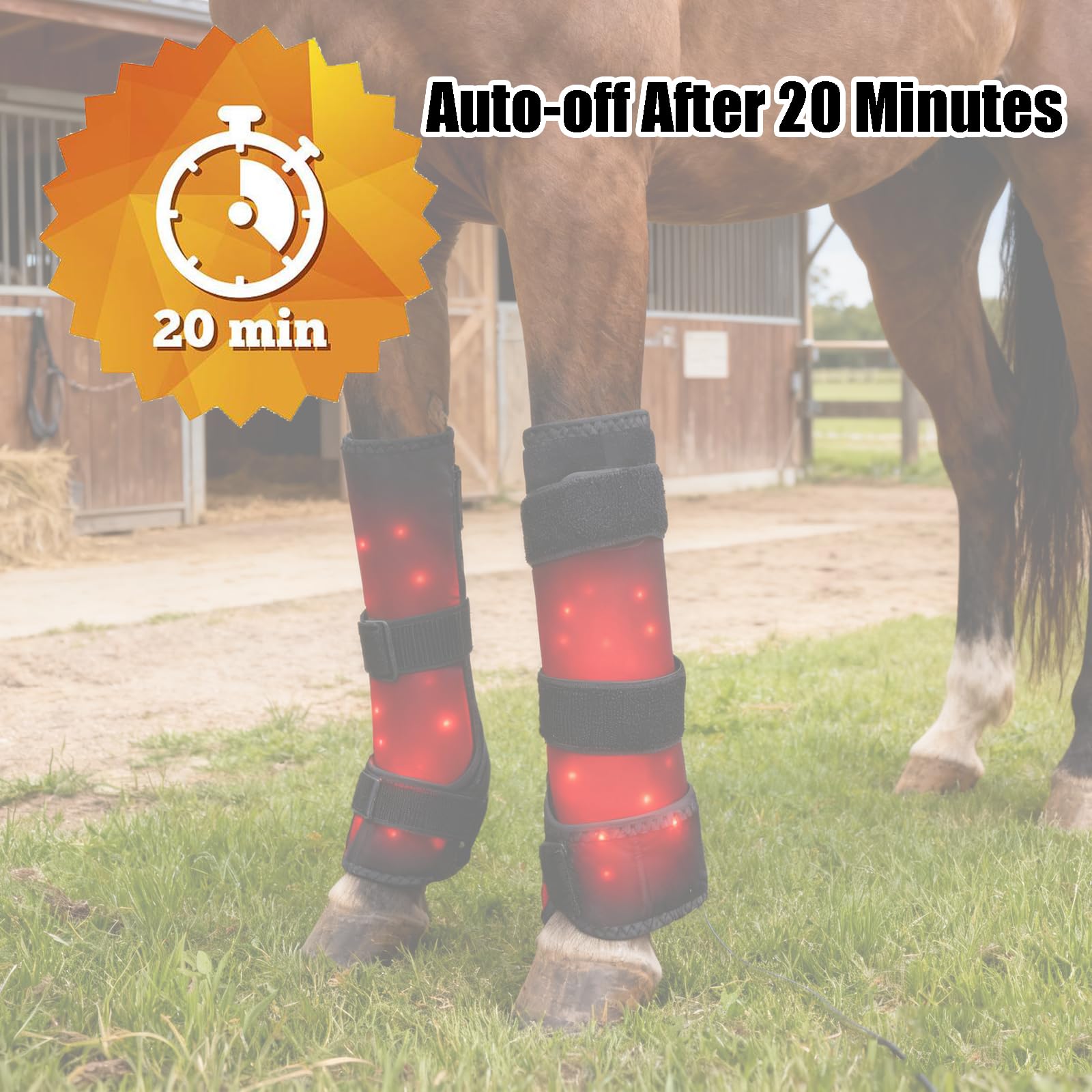 Lanoune lightweight wearable wrap suitable for use during turnout or stall rest