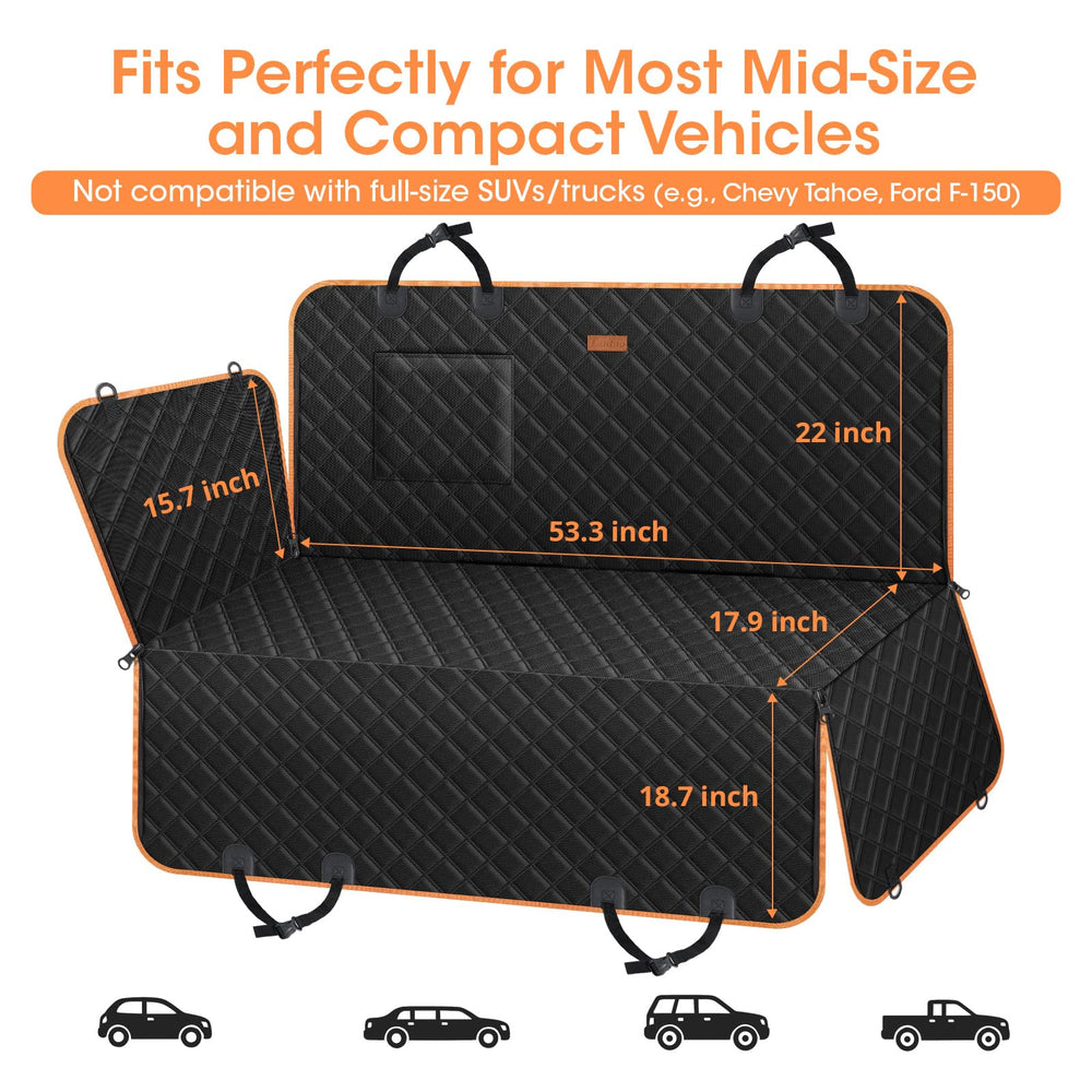 Lantoo waterproof cover cleans quickly with wipe or rinse.