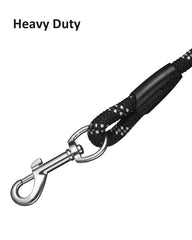 Lanwandeng dog leash 50ft offers longer perimeter for safety.