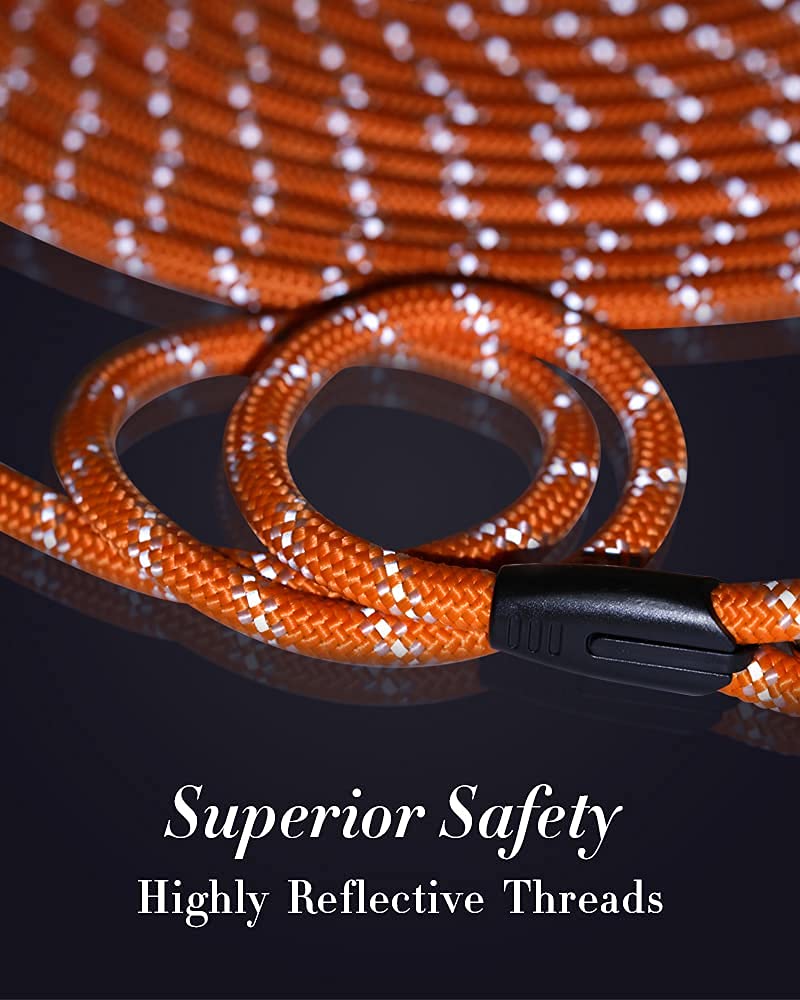 Lanwandeng long dog leash 100ft training for spacious outdoors