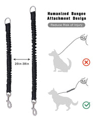 Lanwandeng long dog leash 50ft ideal for large dogs and yard play.