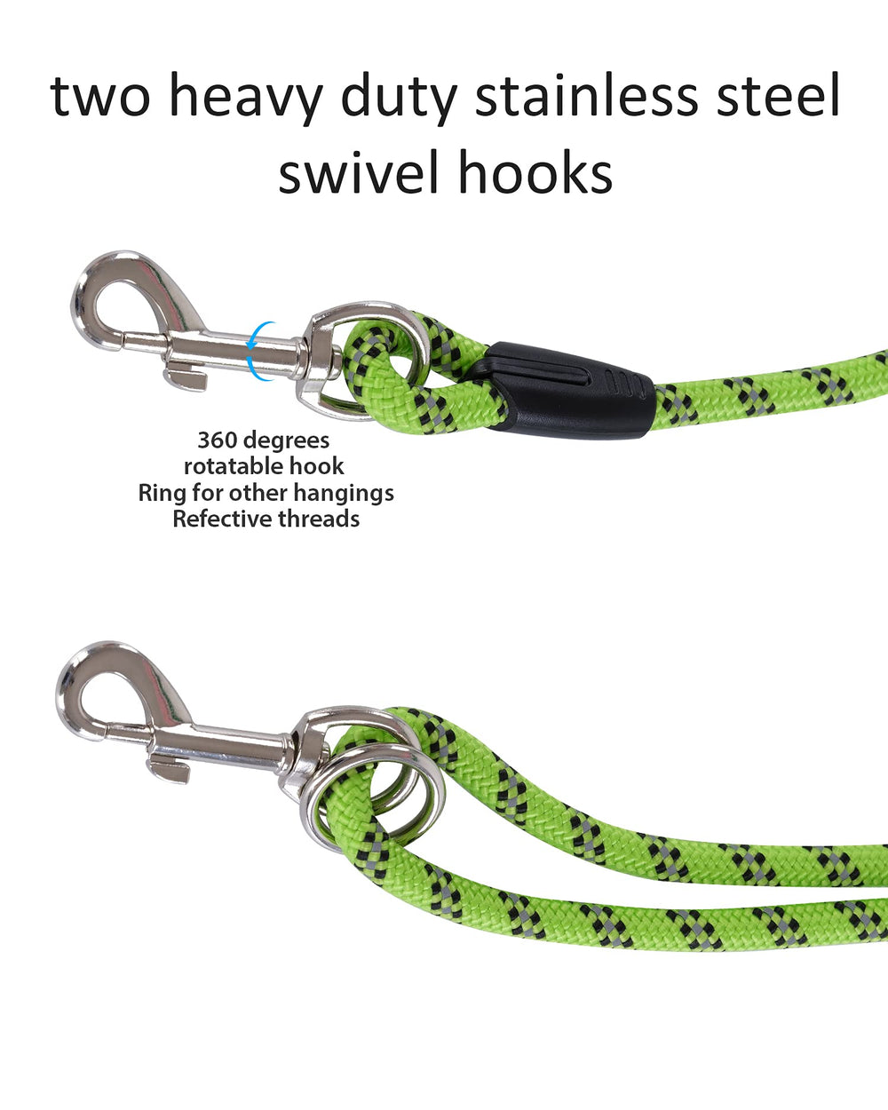 Lanwandeng 50ft tie-out enables hands-free outdoor activities