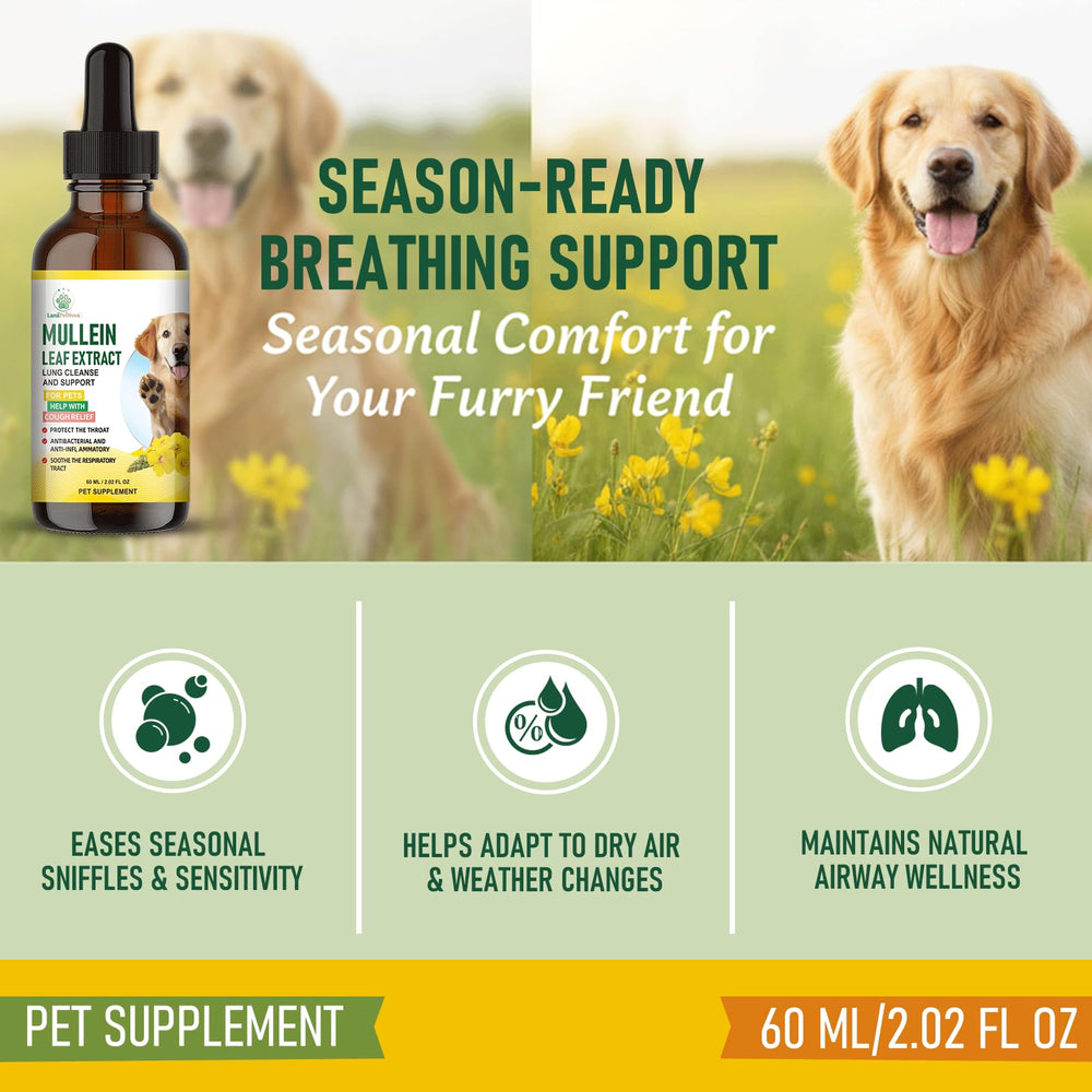 Drops used with dogs and cats during meals for ease and compatibility.