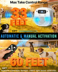 LAOFAN adjustable-modes-frequencies lets you tailor training to dog sensitivity