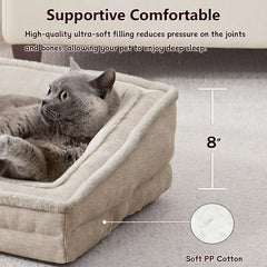 Laojin Balhen cat couch washable design for easy cleaning after adventures.