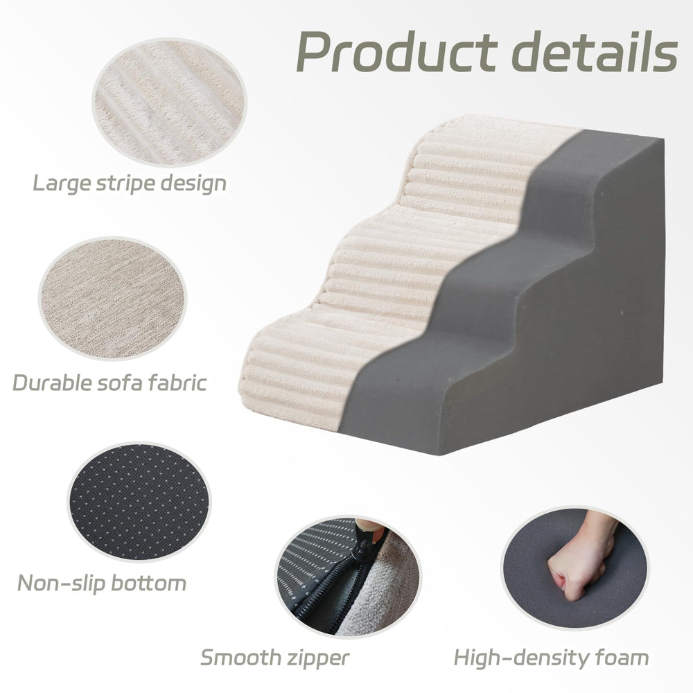 Laojin Balhen gently curved ramp design supports small dogs safely.