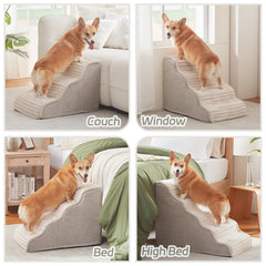 Laojin Balhen non-slip bottom keeps the steps stable on furniture.