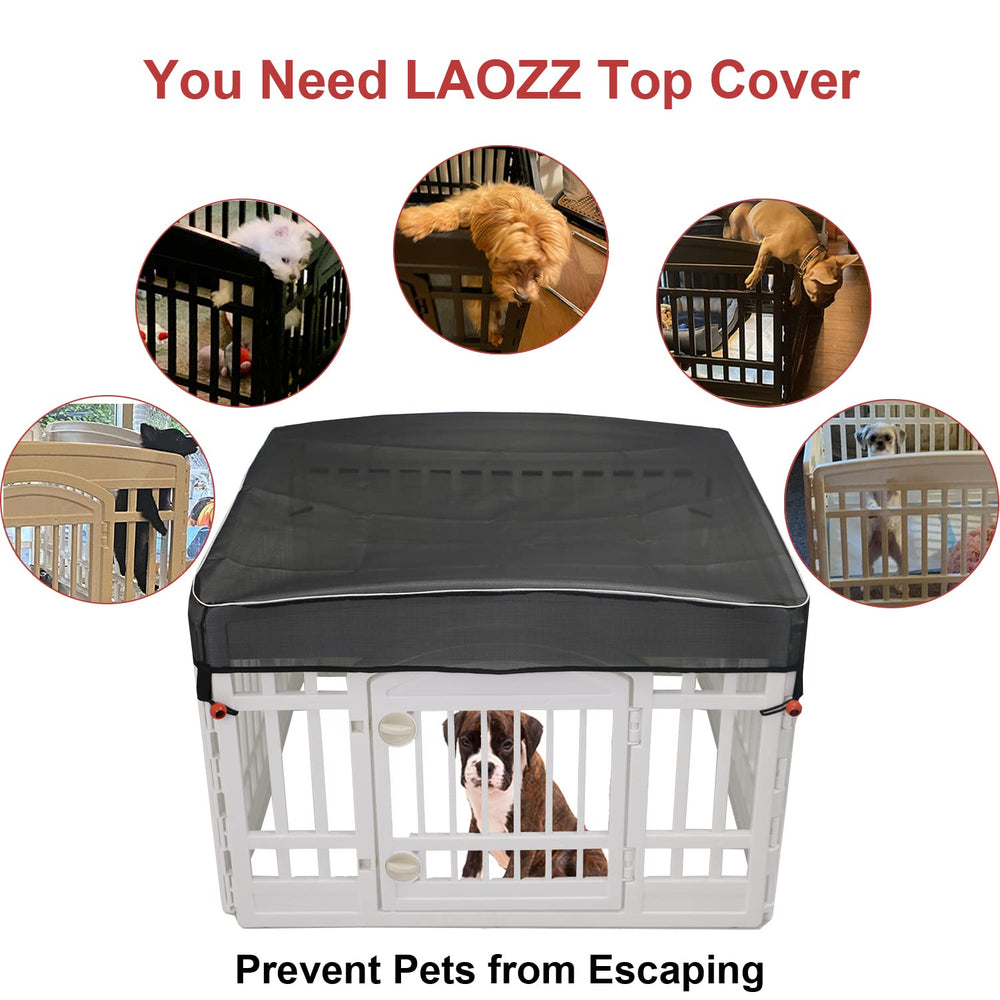LAOZZ fits 36-inch four-panel playpens for safety.