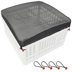 LAOZZ dog playpen cover mesh top for indoor safety.
