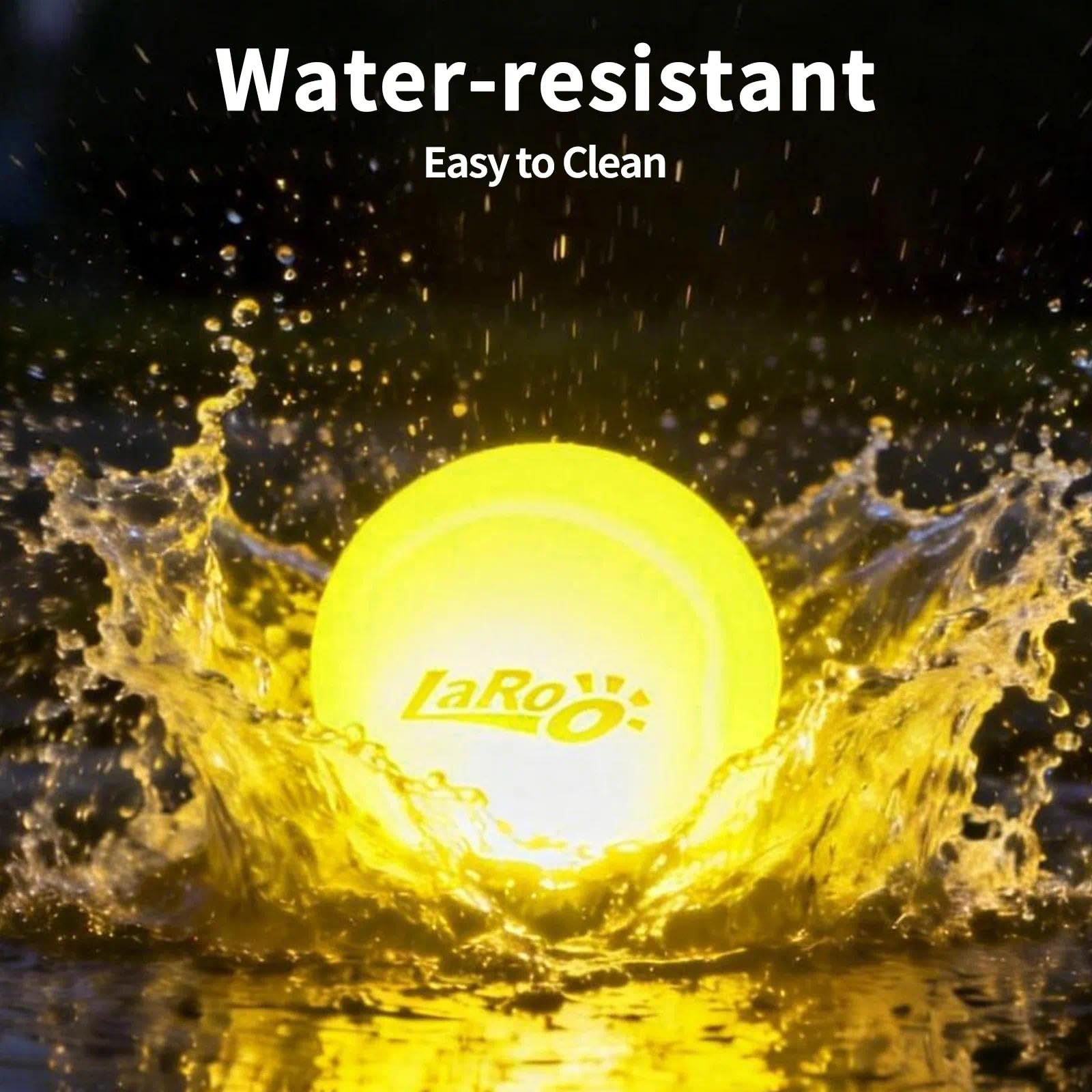 LaRoo launcher-compatible ball supports extended tossing and play.