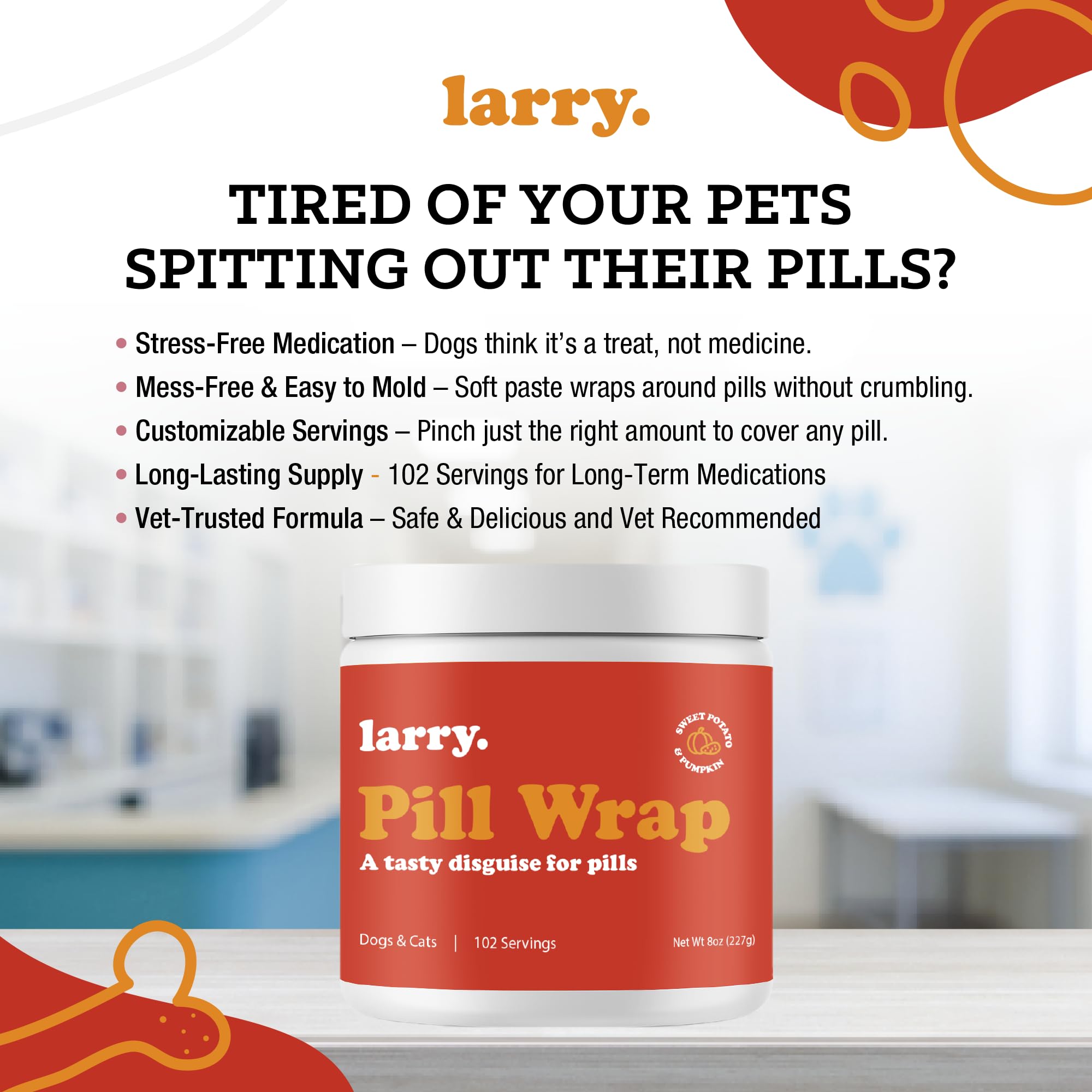 Larry Pill Wrap roll shape demonstrates moldability around a capsule