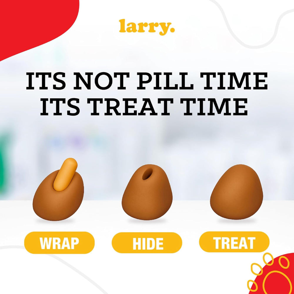 Larry pliable paste sealed around a capsule for airtight flavor masking
