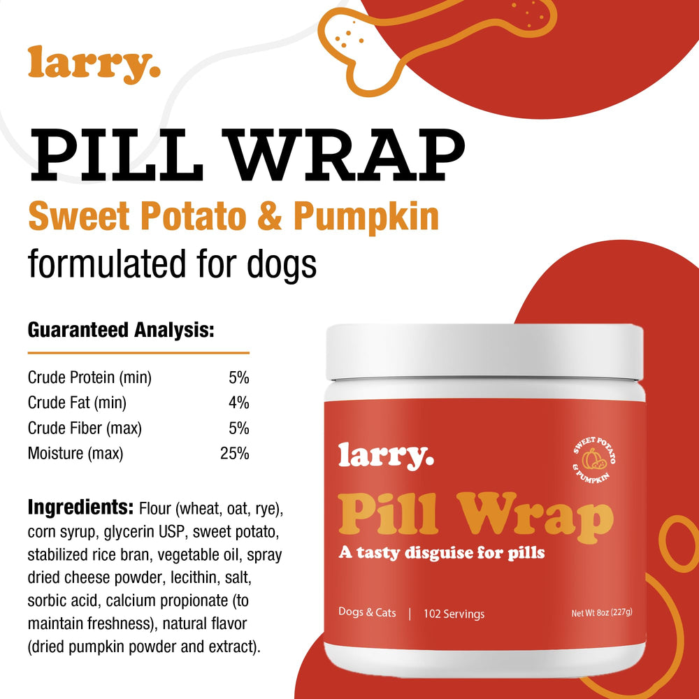 Larry Vet-approved American-made badge on packaging communicates trusted manufacturing
