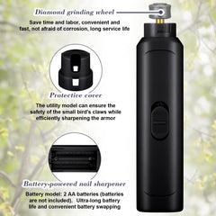 Lasnten compact grooming tool suitable for parrots, budgies, and finches.