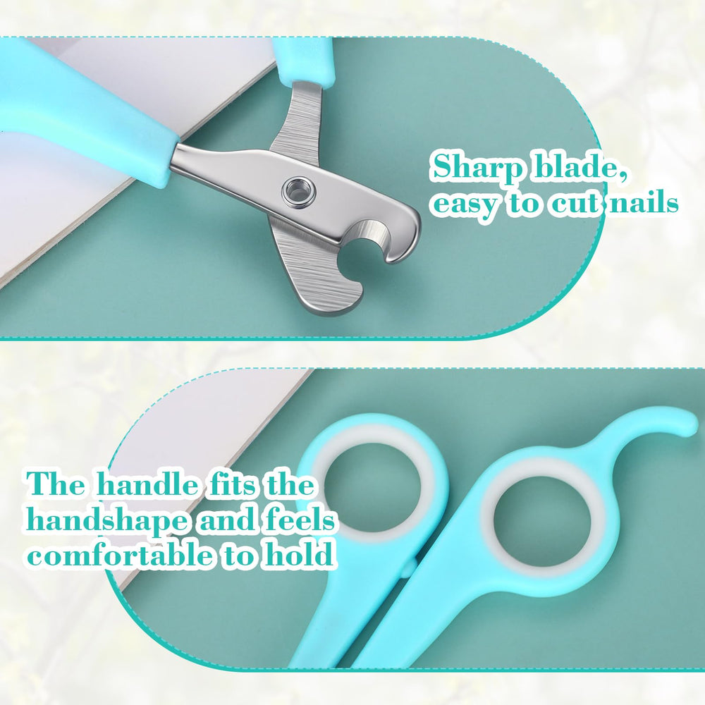 Lasnten three-port bird nail-trimmer for varying nail sizes.