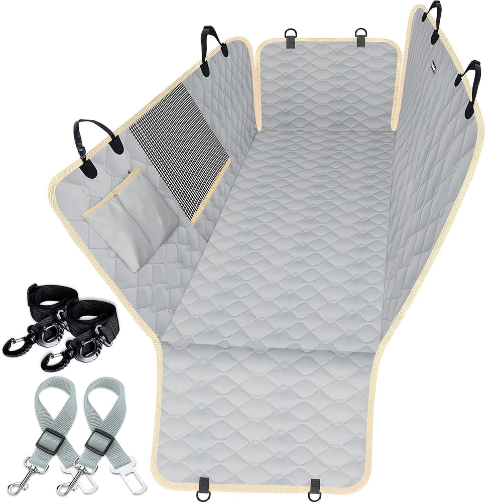 Lassie dog car hammock full coverage protects rear seats from dirt and scratches