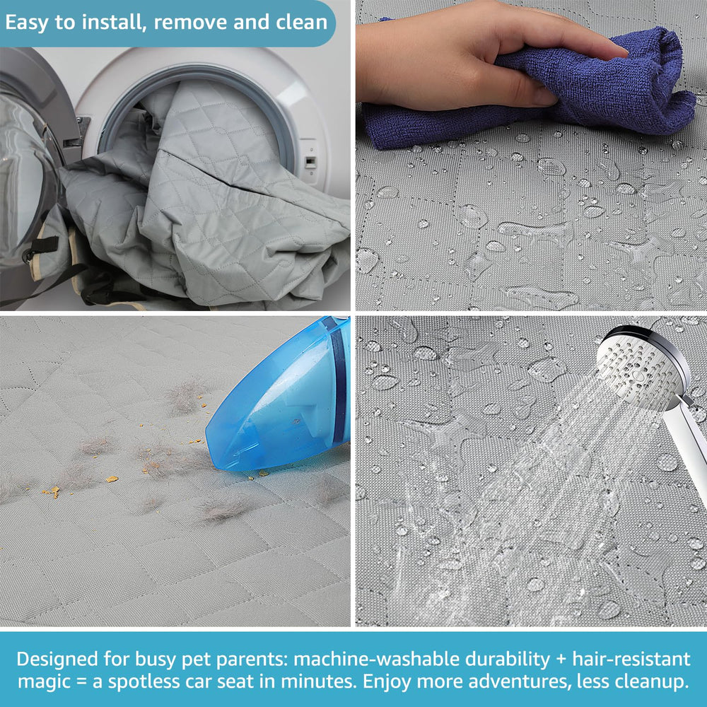 Lassie easy-clean machine-washable cover for quick cleanup after muddy trips