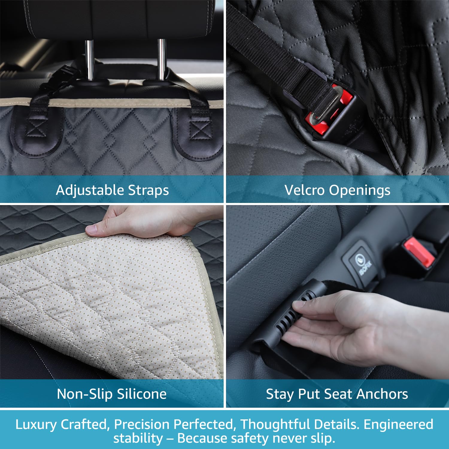Lassie universal fit car seat protector fits most vehicles
