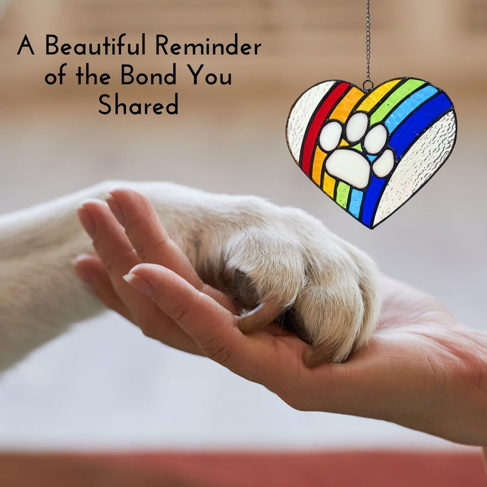 Lasting Tails memorial gift for dog lovers conveys comfort through art