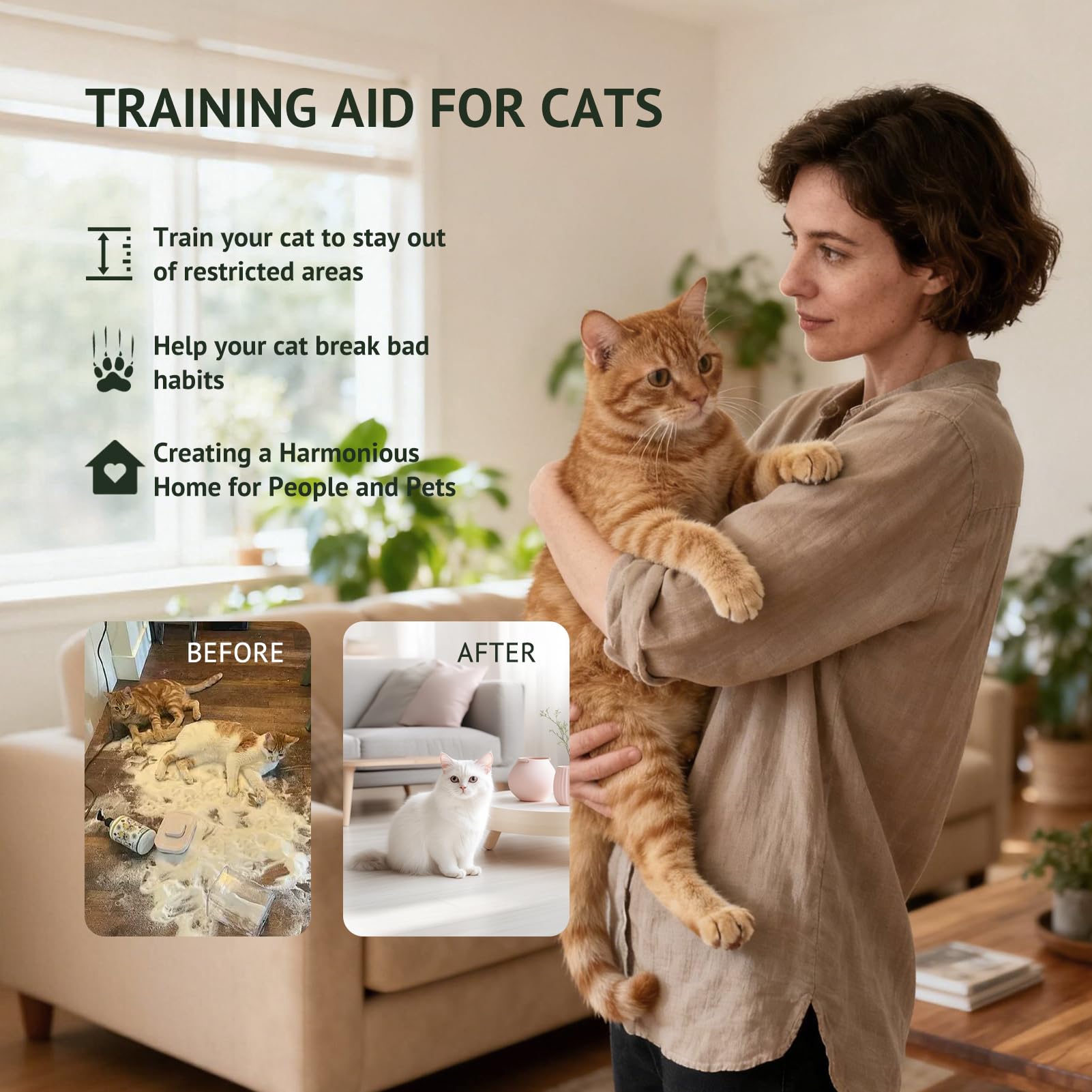 LAVANOVA natural ingredient formula offers gentle behavior training cues