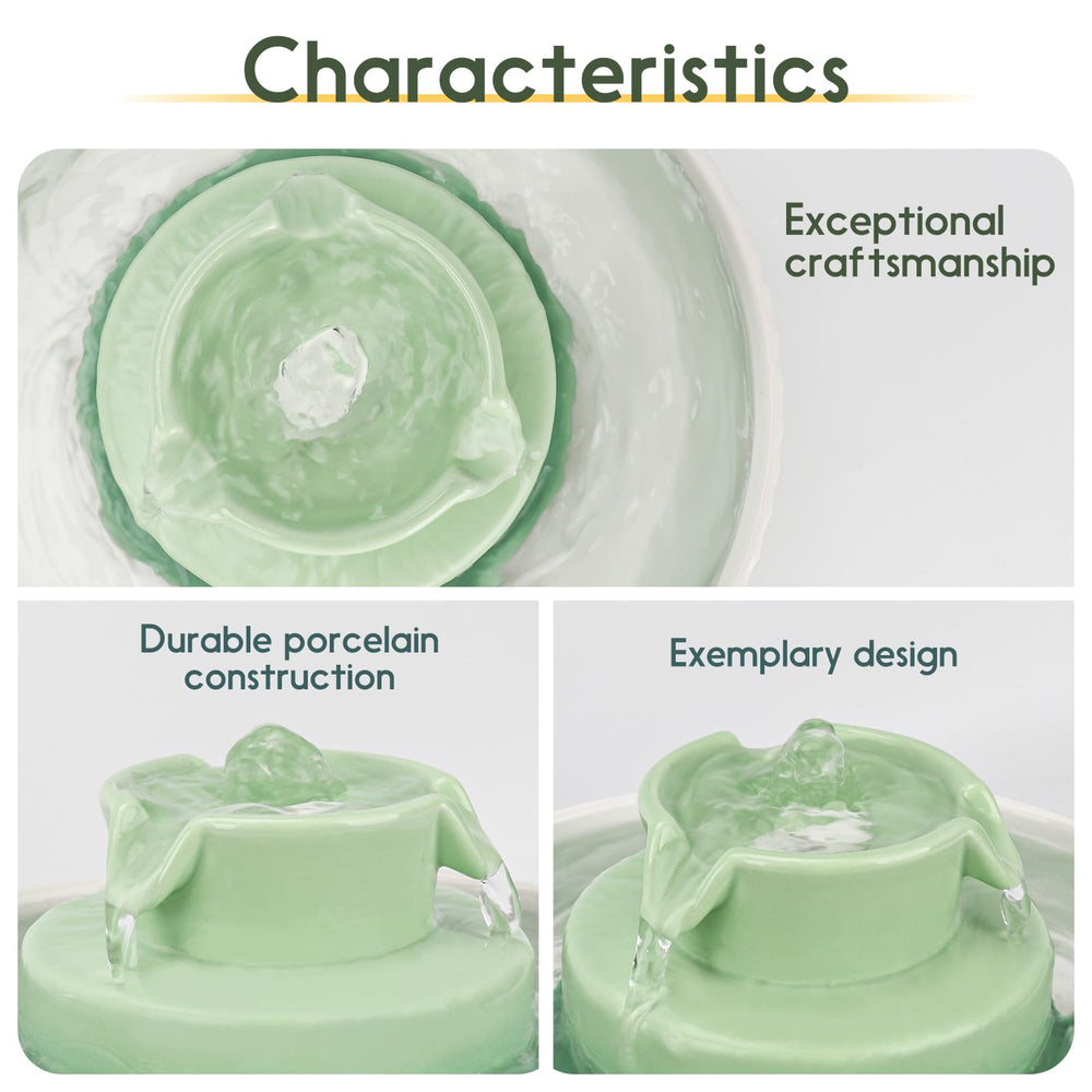 Lawfery cupcake design adds charm while keeping pets hydrated with easy-clean surfaces.