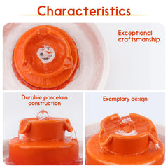 Lawfery Cupcake Fountain Quiet Pump keeps living spaces peaceful.