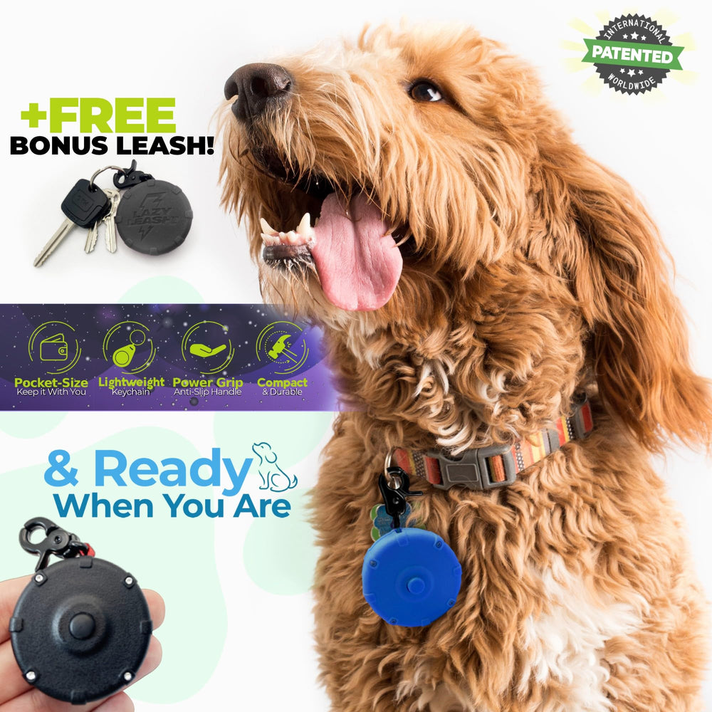 Lazy Leash Mini Power Leash anti-slip grip enables precise, comfortable control.