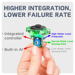 LAZYBONE AQUA NG11 AI-powered refill timing adapts to evaporation for consistent top-offs.