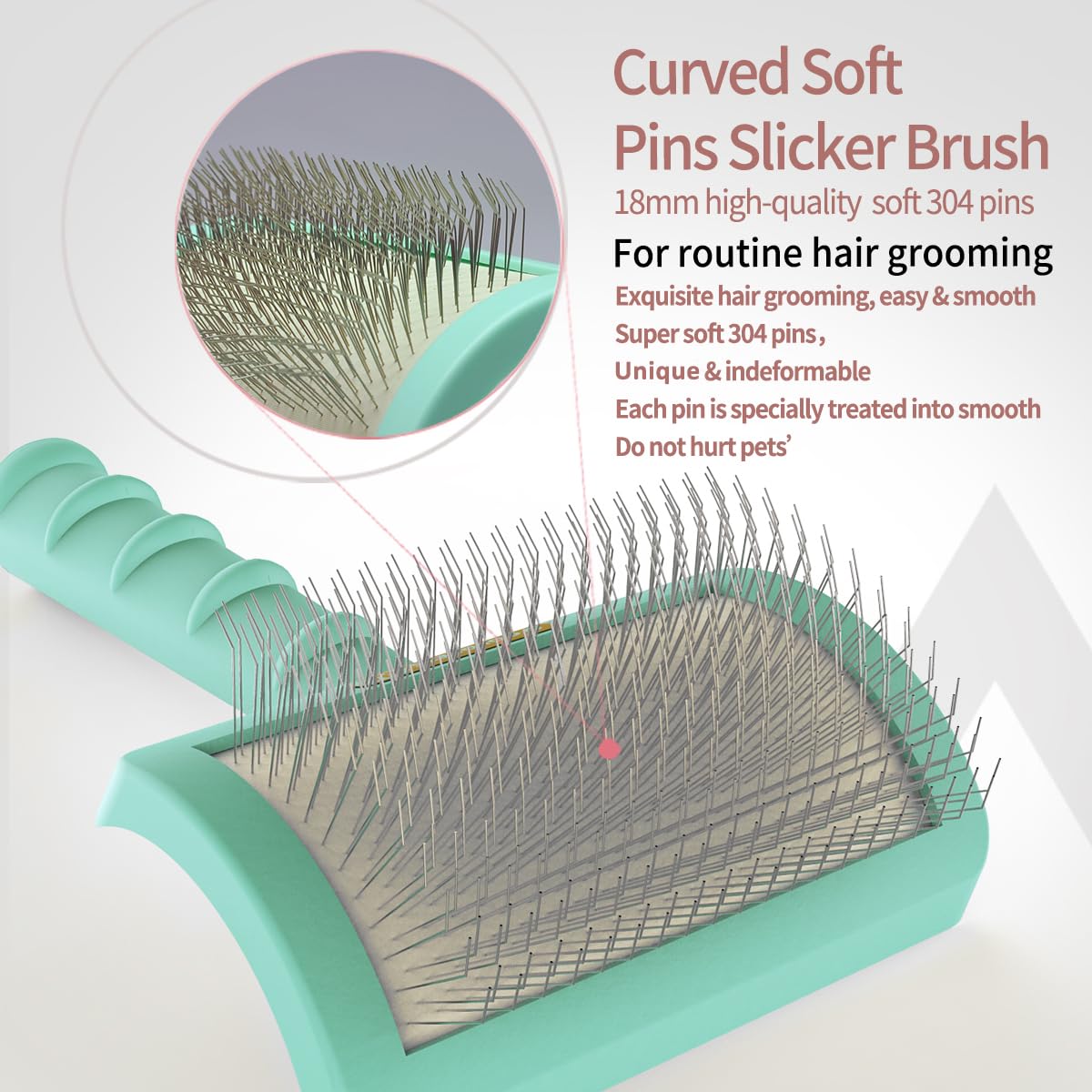 LBMBAIC doodle grooming brush fluff shedding: eases brushing for Goldendoodles and similar coats.