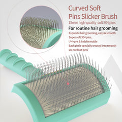 LBMBAIC doodle grooming brush fluff shedding: eases brushing for Goldendoodles and similar coats.