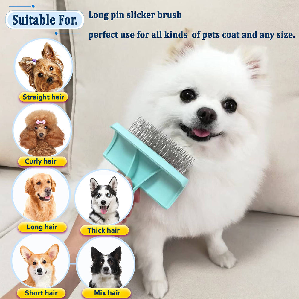 LBMBAIC suitable-for-medium-large-dogs: versatile tool for fluffy coats like Goldendoodles.