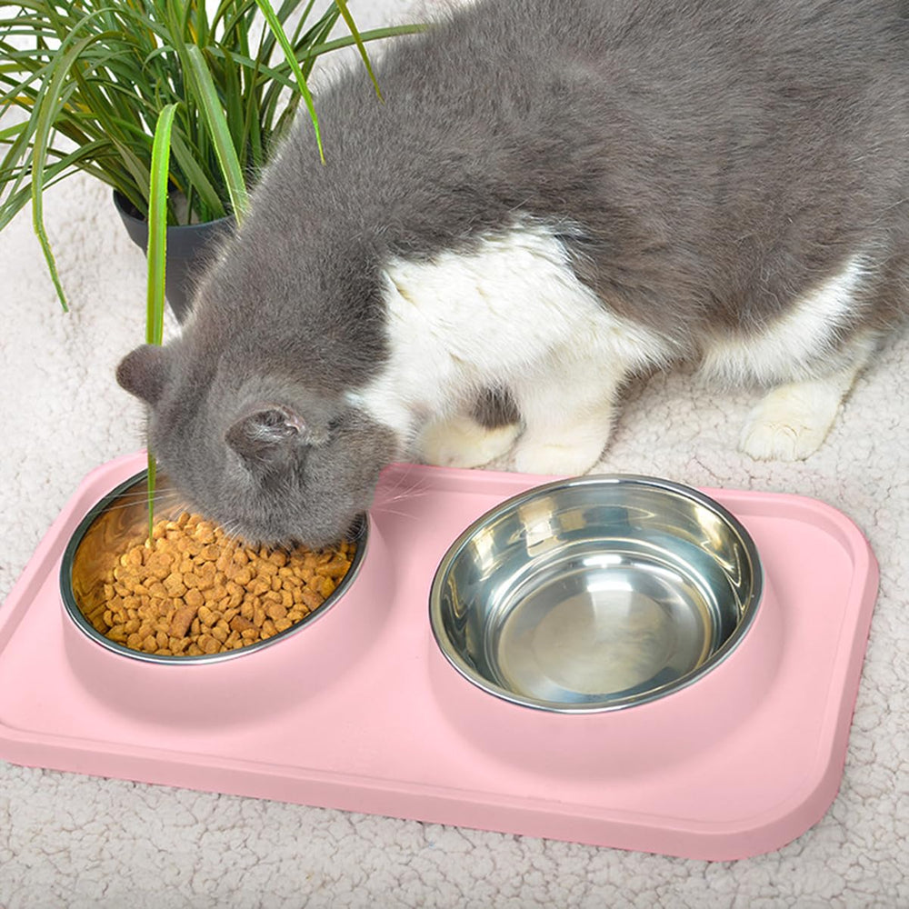 L.D.Dog 12oz capacity bowls suit cats and small dogs.