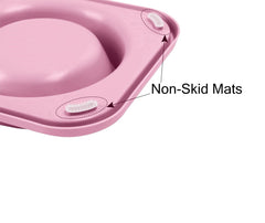 L.D.Dog non-skid silicone pads keep the stand steady.