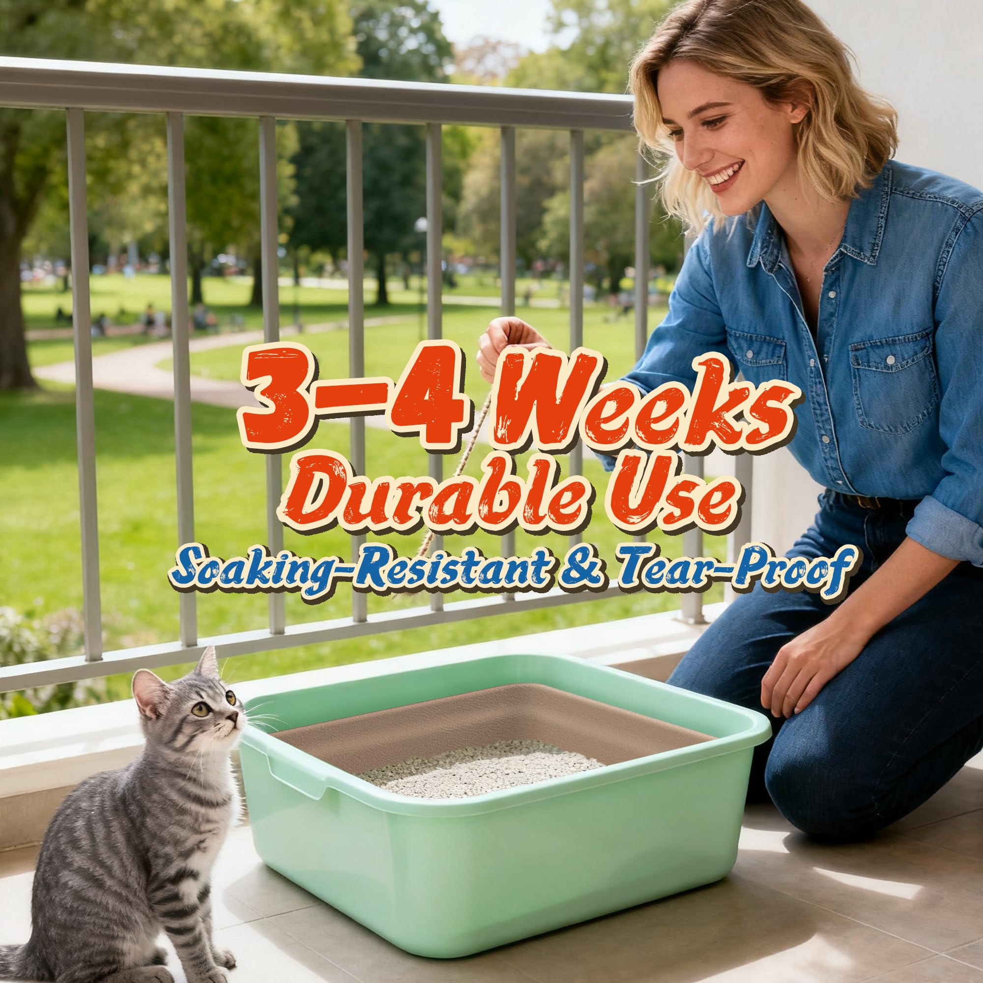 Le Sens Amazing Home indoor travel litter box in a compact tray for on-the-go use.