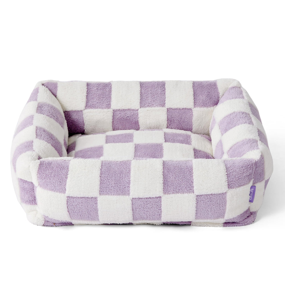LE SURE Cute Dog Bed small, in living room setup for cozy lounging.