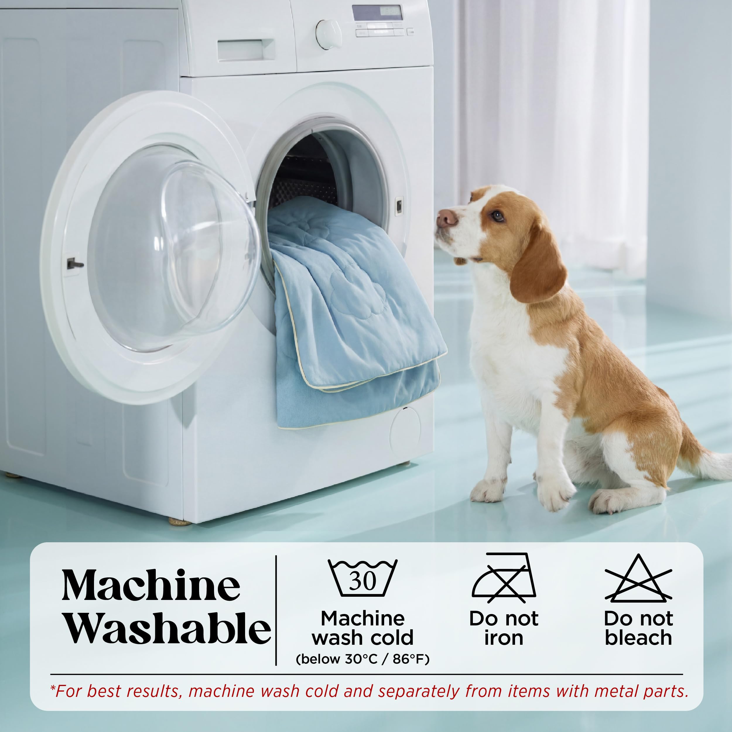 LE SURE blanket is machine washable for easy care