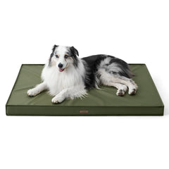 LE SURE outdoor dog bed top view highlights 36x27 size for large dogs